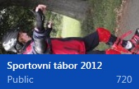 Sportovní tábor 2012