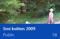 Srní květen 2009